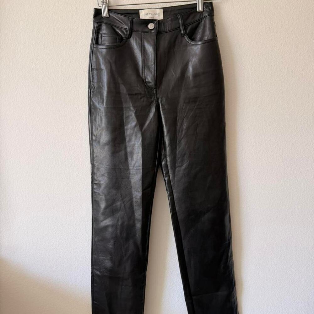 The 'Melina' Aritzia Wilfred faux leather pants
